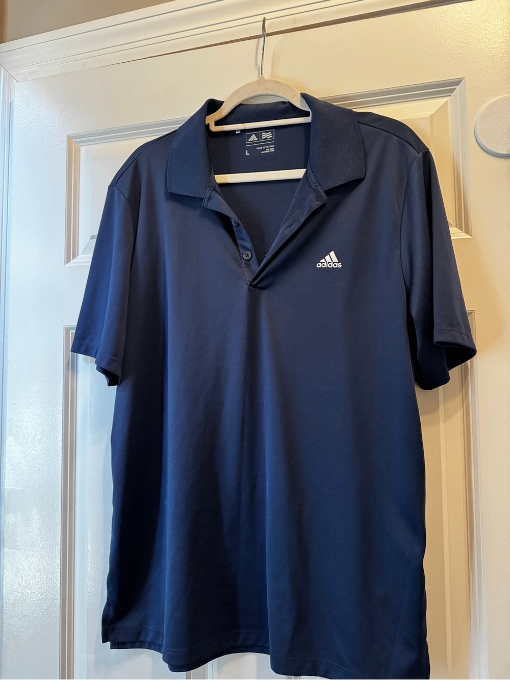 adidas Navy Blue Polo Shirt